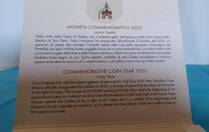 Vaticaan. 2 Euro 2025 Anno Santo (Zonder minimumprijs), Timbres & Monnaies, Monnaies | Europe | Monnaies non-euro
