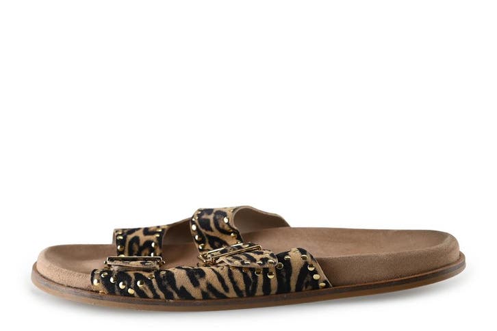 Harper Slippers in maat 42 Panter, Kleding | Dames, Schoenen, Overige kleuren, Gedragen, Slippers, Verzenden