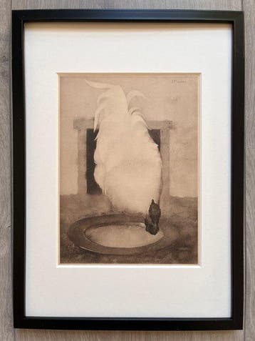Jan Mankes (1889-1920) - Wyandotte Haan 1923 (Mooi, Antiek en Kunst