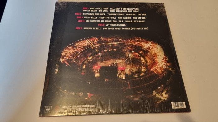 AC/DC - Live At River Plate - Limited edition - Gold vinyl -, CD & DVD, Vinyles Singles