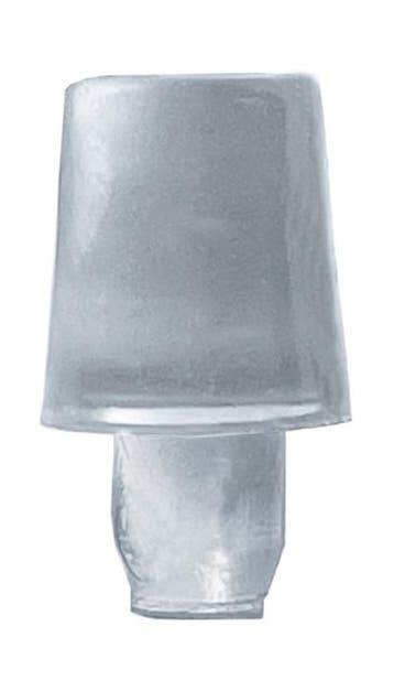 Set van 50 PVC-pluggen, pennen (rond, 6,5 mm, transparant), Verzenden, Nieuw