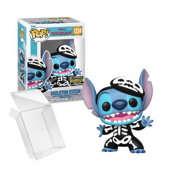 Funko Pop!  Lilo & Stitch - Skeleton Stitch #1234 EE, Collections, Jouets miniatures, Envoi
