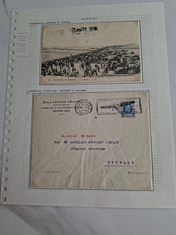Belgique - Belgique — lettres par avion