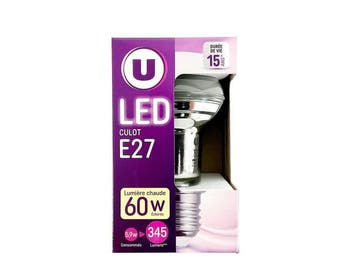 Veiling - 60x LED-spot E27 5,9W 2700K
