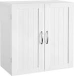2dekans | Yaheetech Wandkast - 2 Deuren - 59,5 x 31 x 59,5, Ophalen of Verzenden, Nieuw