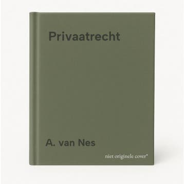 Privaatrecht 9789041510655 A. van Nes, Boeken, Verzenden, Gelezen, A. van Nes