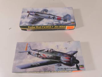 Schaal 1:72 Set van 2 bouwpakketten Hasegawa 51307 - Hase..., Ophalen of Verzenden