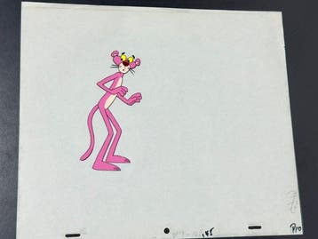 Friz Freleng - Originele animatiecel en tekening van de Pink, Cd's en Dvd's, Nieuw in verpakking