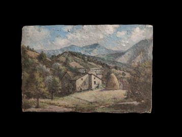 Nazzareno Sidoli (1879–1969) - Paesaggio di Collina