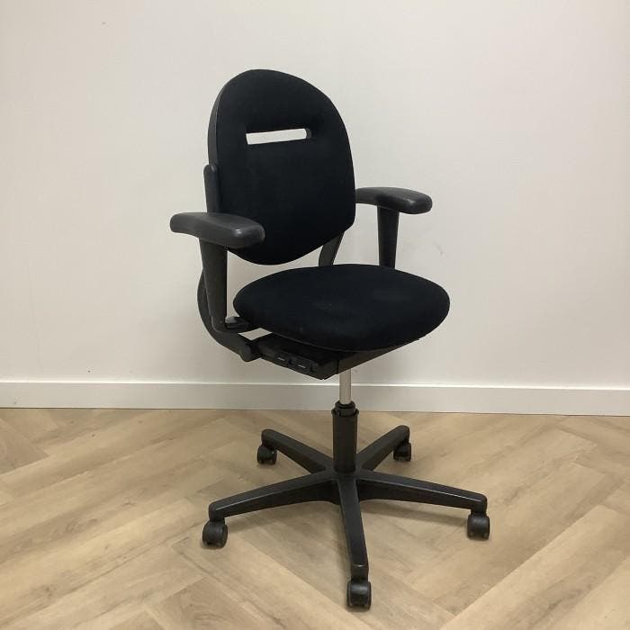 Ahrend 220 bureaustoel, zwart, Huis en Inrichting, Bureaustoelen, Bureaustoel, Zwart, Gebruikt, Ergonomisch
