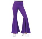 Disco 70S Broek Paars Dames, Verzenden, Nieuw