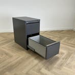 dossierkast vv 2 lades (hxbxd) 76x44x71 cm, antraciet, Huis en Inrichting, Kasten | Roldeurkasten en Archiefkasten, Gebruikt, Metaal