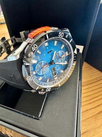Edox - CO-1 Chronograph Automatic - CASE No 01128 - Homme -
