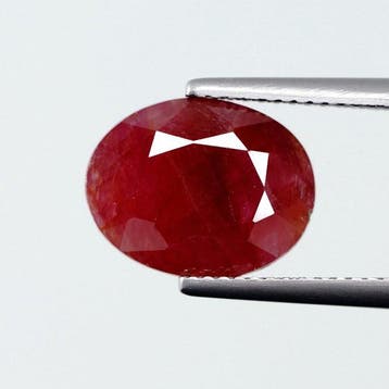 Sans prix de réserve - 1 pcs Rouge Rubis - 5.74 ct -, Handtassen en Accessoires, Nieuw