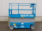 Hoogwerker Genie GS2632 , 2014  10m  81cm  gekeurd , nw accu, Bouwlift