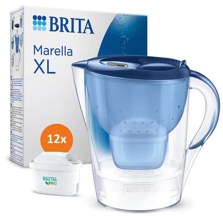 Brita Waterfilterkan Marella Cool XL 3.5L + Brita Maxtra+, Huis en Inrichting, Keuken | Keukenbenodigdheden, Verzenden