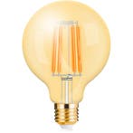 LED Lamp E27 Globe Filament Brinton 6W 2200K G125, Verzenden, Nieuw