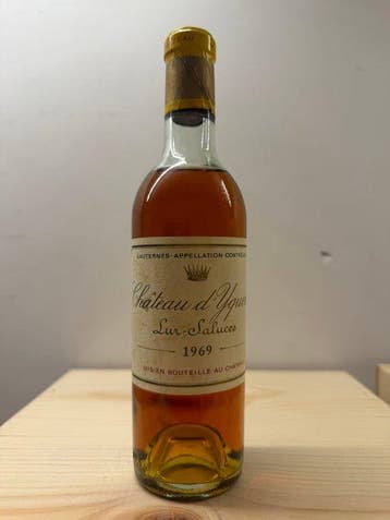 1969 Chateau d’Yquem - Sauternes 1er Cru Supérieur - 1 Demi, Verzamelen, Wijnen, Nieuw