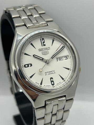 Seiko - Seiko 5 Automatic Day-Date - Sans prix de réserve -