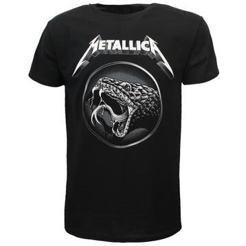Metallica Black Album Snake T-Shirt - Officiële Merchandise