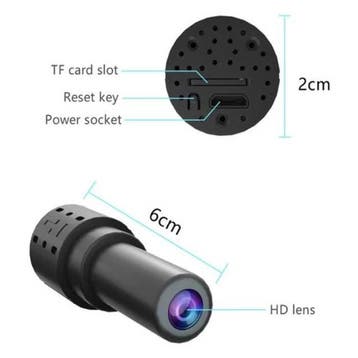 Mini Security Camera - HD Camcorder Motion Detection Night, Verzenden, Nieuw