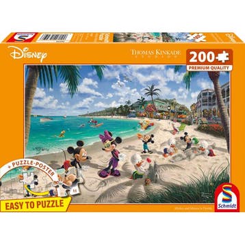 Disney Dreams Puzzel Mickey Mouse in Florida (200 stukken), Ophalen of Verzenden, Nieuw