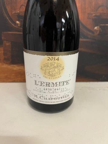 2014 M. Chapoutier, LErmite - Rhône, Châteauneuf-du-Pape -, Verzamelen, Nieuw