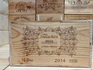 2014 Château Fourcas Borie - Haut-Médoc - 12 Flessen (0.75