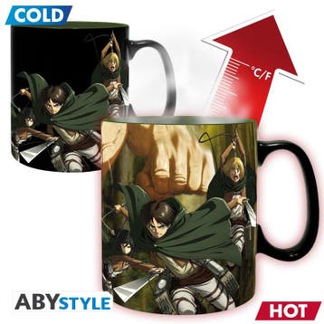 Attack on Titan S3 Heat Change Mok, Ophalen of Verzenden, Nieuw