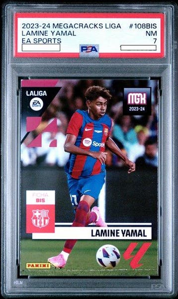 2023-24 Panini Megacracks LaLiga EA Sports Lamine Yamal RC