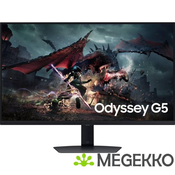 Samsung Odyssey G5 LS32DG502EUXEN 32  Quad HD 180Hz IPS, Computers en Software, Overige Computers en Software, Nieuw, Verzenden