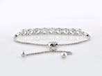 Armband - 14 karaat Witgoud - 4.37ct. tw. Diamant