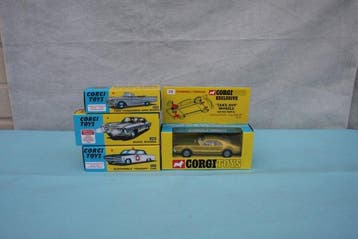 Corgi 1:43 - Modelauto (4) - 4 x 1960s Corgi Toys