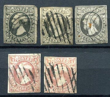 Luxemburg 1852/1990 - Uitgebreide collectie met een sterk, Gestempeld