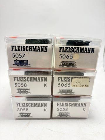 Fleischmann H0 - 5057/-58/-65 - Wagon de passagers pour, Hobby & Loisirs créatifs