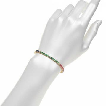 Armband - 14 karaat Geel goud - 4.16ct. tw. Gemengde, Nieuw