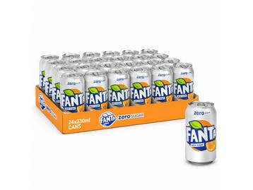 Veiling - 2x 2x tray Fanta Zero, Divers