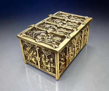 Doos - Reliekschrijn - 1900 - Brons
