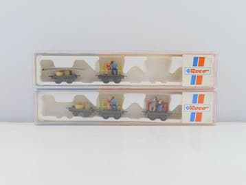 Roco H0e - 34512 - Modeltrein goederenwagon (2) - 5x
