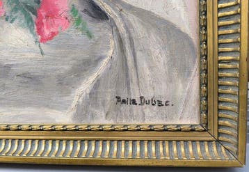 Anita Dubac (XIX-XX) - Bouquet de fleurs