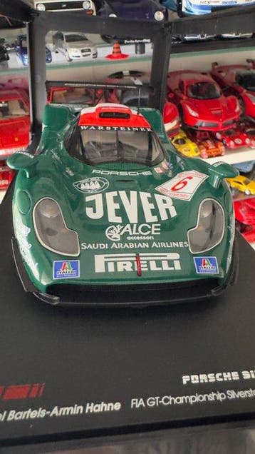Werk83 1:18 - Modelauto - Porsche 911 GT1 #6 - Modelo Raro -
