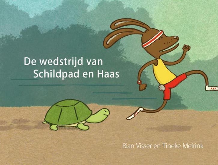 De wedstrijd van Schildpad en Haas 9789491647130 Rian Visser, Livres, Livres pour enfants | 4 ans et plus, Envoi