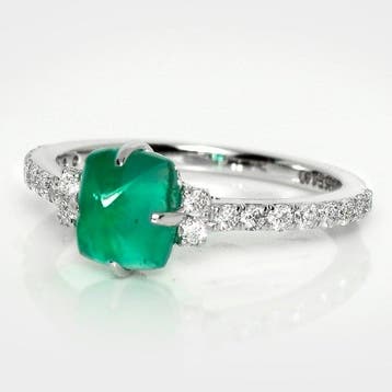 Sans prix de réserve - Bague - 14 carats Or blanc, IGI 1,40, Nieuw