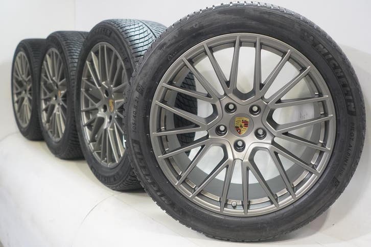 Porsche Cayenne E3 21 inch velgen Michelin Winterbanden Nieu, Auto-onderdelen, Banden en Velgen, Ophalen of Verzenden