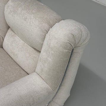 Fauteuil - Chroom - Fauteuil uit de jaren 70 met chroom