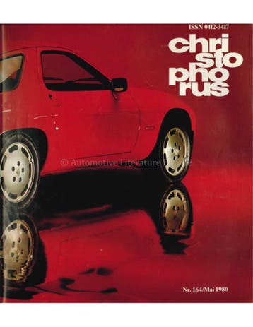 1980 PORSCHE CHRISTOPHORUS MAGAZINE 164 DUITS, Ophalen of Verzenden