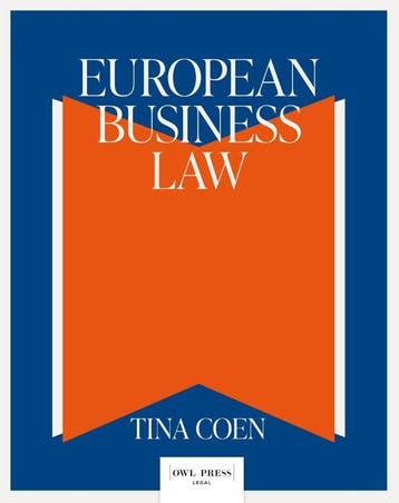 European Business Law | Tina Coen | Nieuw, Verzenden, Tina Coen