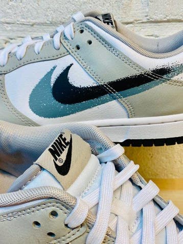 Nike - Dunk Stencil Swoosh P40,5 - Sneakers - Maat: EU 40.5, Nieuw