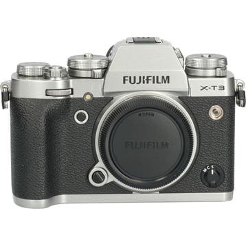 Tweedehands Fujifilm X-T3 Body Zilver CM6734, Ophalen of Verzenden, Gebruikt
