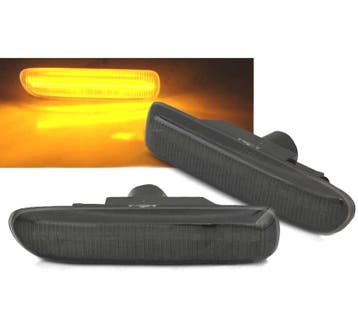 CLIGNOTANTS LATÉRAUX BMW E46 DYNAMIQUE LED FUMÉ, Verzenden